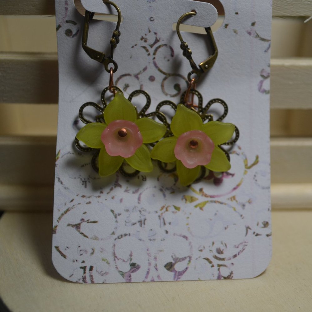 Handmade beaded earrings